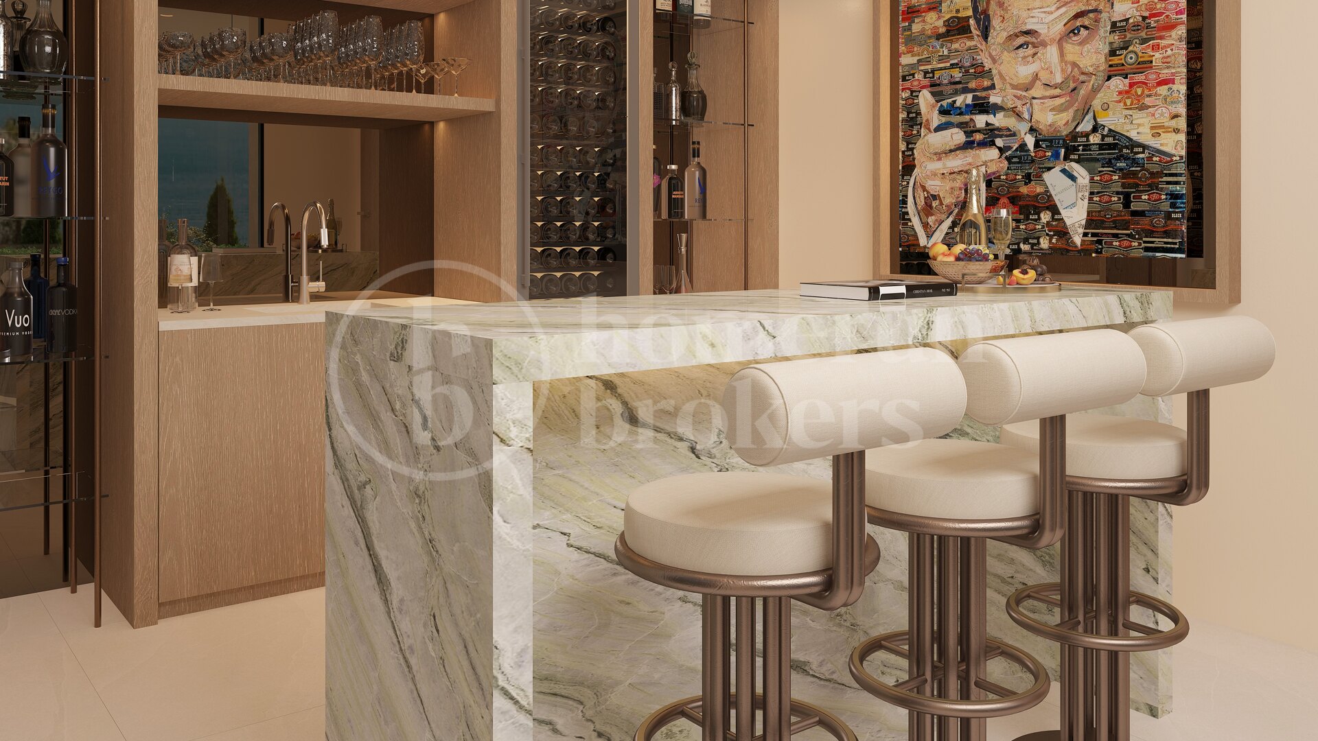 Villa Ocean Eleven – Modern villa med 4 sovrum i Bel-Air