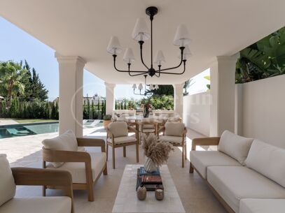 Villa Blanc – Totally Renovated Mediterranean Villa for Sale in Nueva Andalucía