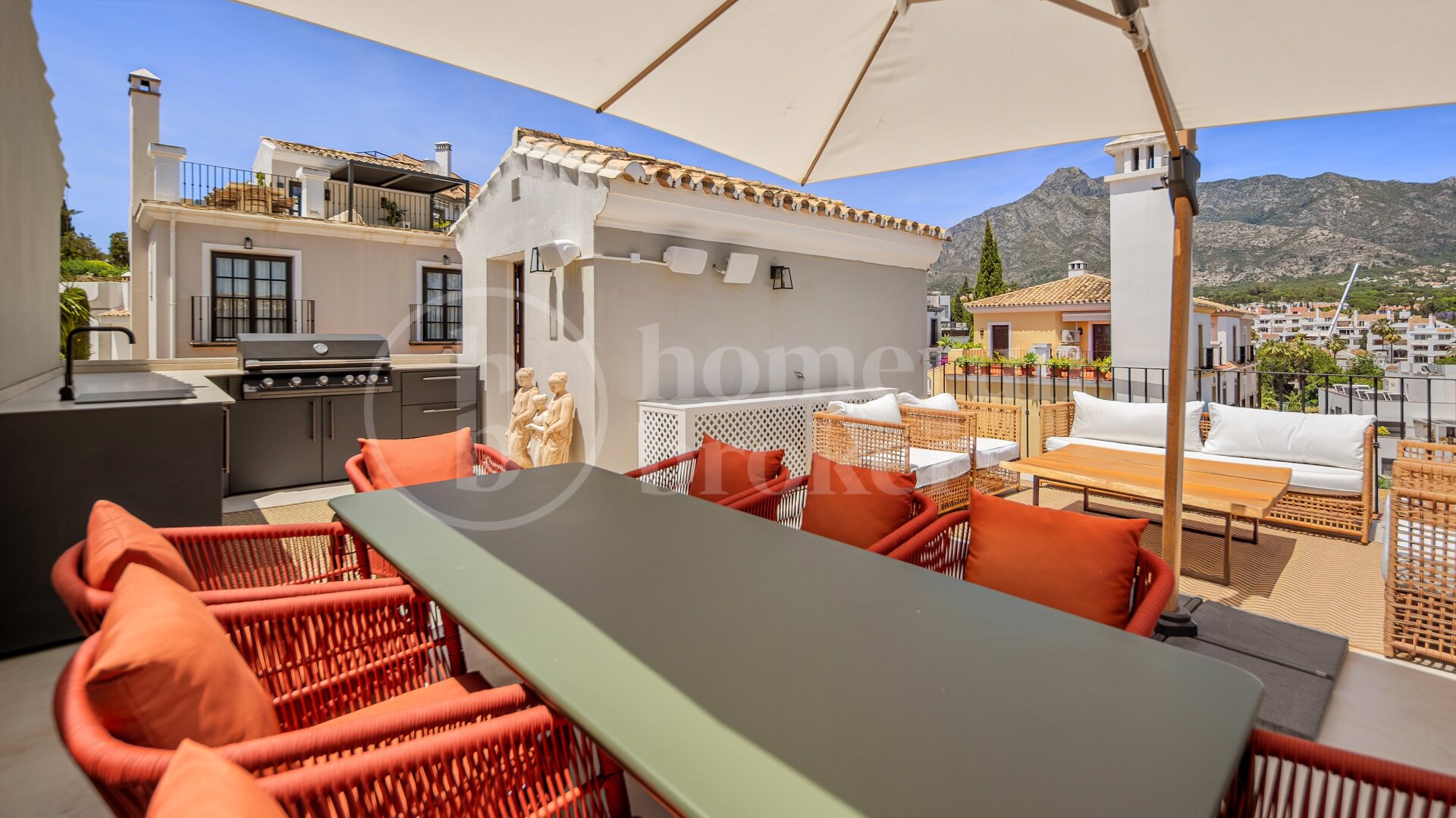Casa Solana de Nagüeles - With sea and mountain views in Marbella Golden Mile