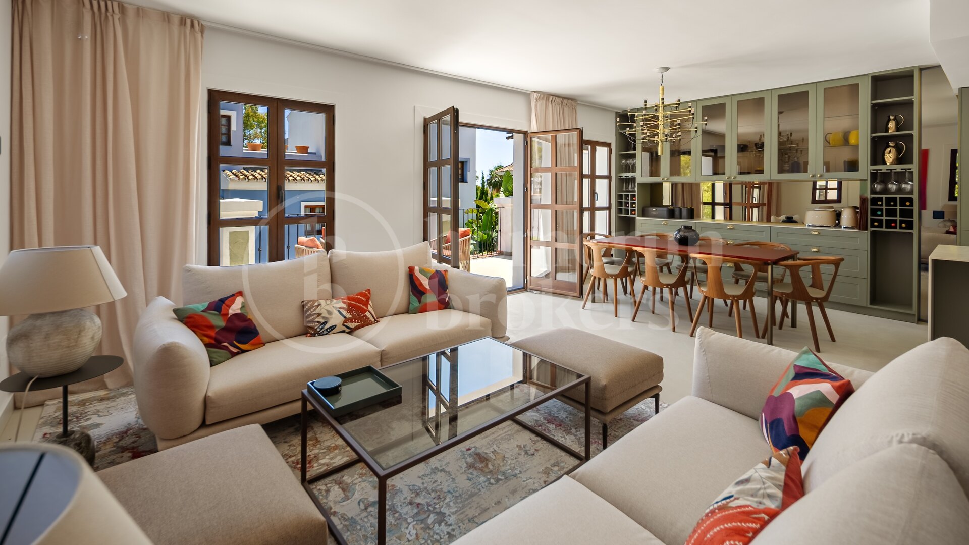 Casa Solana de Nagüeles - With sea and mountain views in Marbella Golden Mile