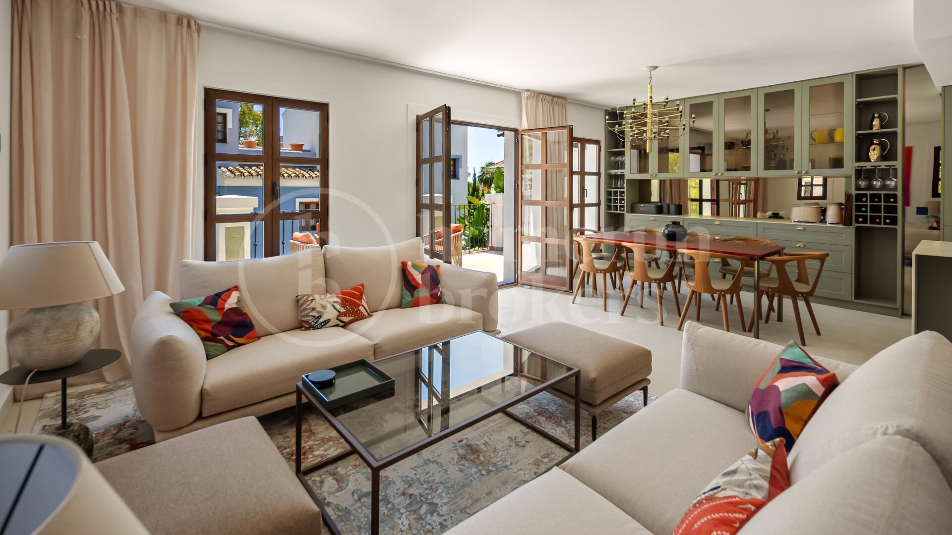 Casa Solana de Nagüeles - With sea and mountain views in Marbella Golden Mile