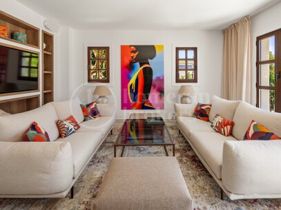 Casa Solana de Nagüeles - With sea and mountain views in Marbella Golden Mile