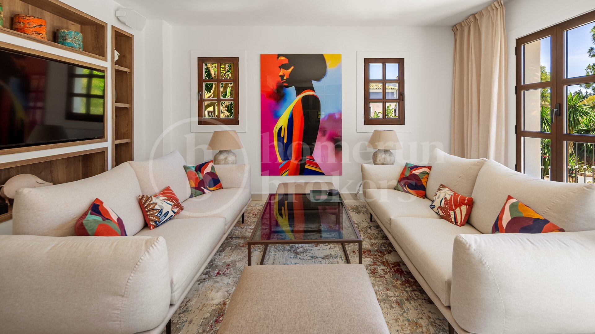 Casa Solana de Nagüeles - With sea and mountain views in Marbella Golden Mile