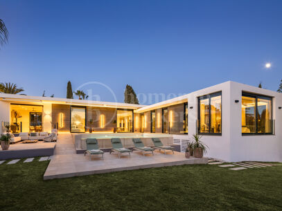 Villa Splash – Modern villa till salu i Parcelas del Golf, Nueva Andalucía