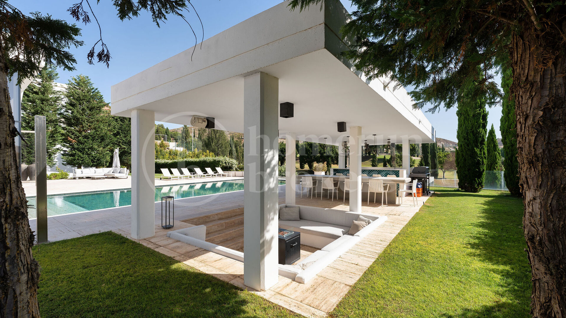 Villa Los Flamingos - Lyxig golfvilla i första linjen i det gated community Los Flamingos
