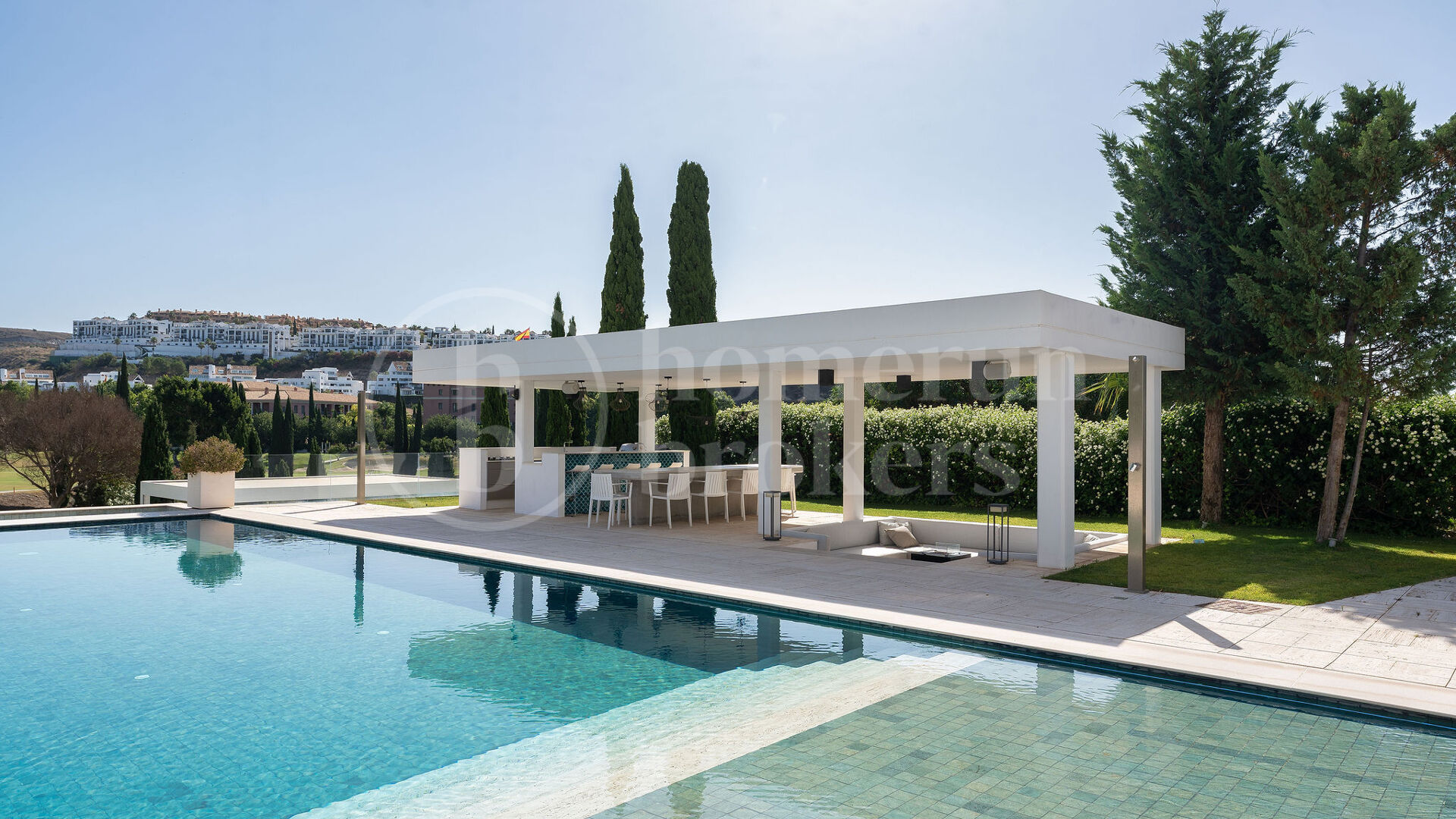 Villa Los Flamingos - Lyxig golfvilla i första linjen i det gated community Los Flamingos
