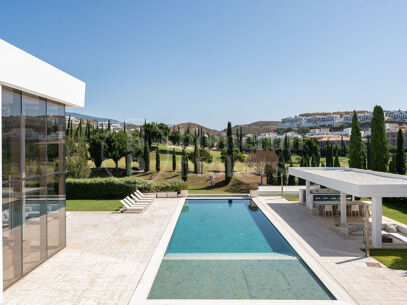 Villa Los Flamingos - Lyxig golfvilla i första linjen i det gated community Los Flamingos