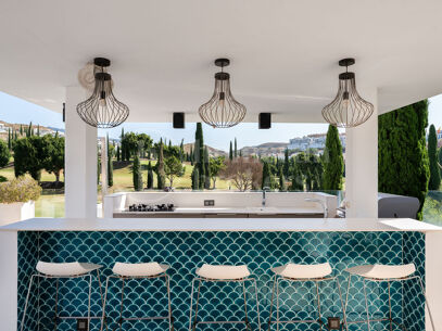 Villa Los Flamingos - Lyxig golfvilla i första linjen i det gated community Los Flamingos