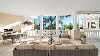 Apartment Las Dunas Park - Beachfront Apartment in Estepona
