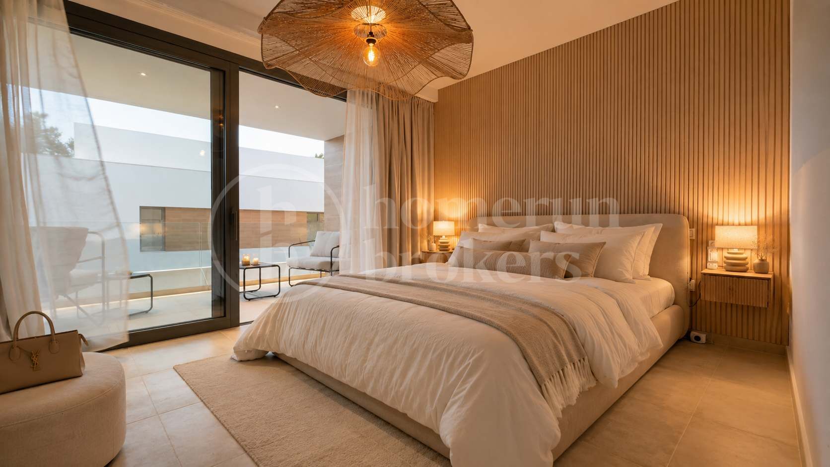Modern Frontline Golf Villa with Rooftop Terrace in El Paraíso