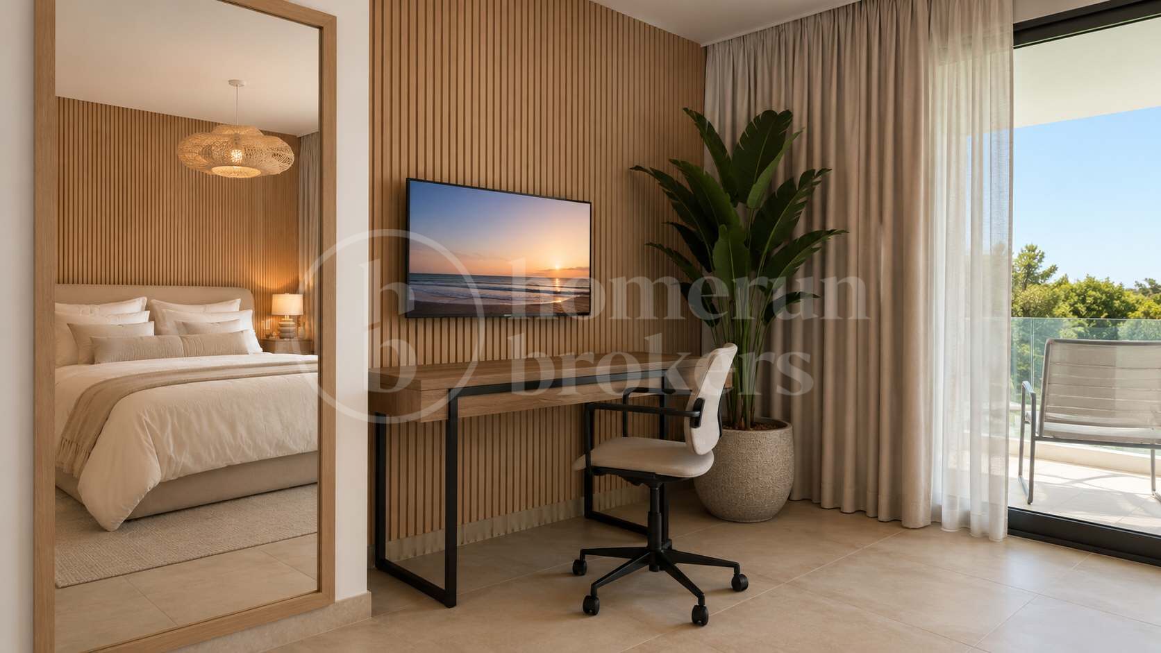 Modern Frontline Golf Villa with Rooftop Terrace in El Paraíso