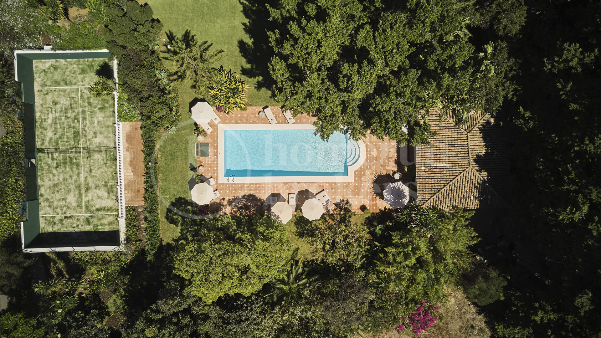 Luxury Marbella Villa with Private Pool, Padel Court & Steps from Puente Romano