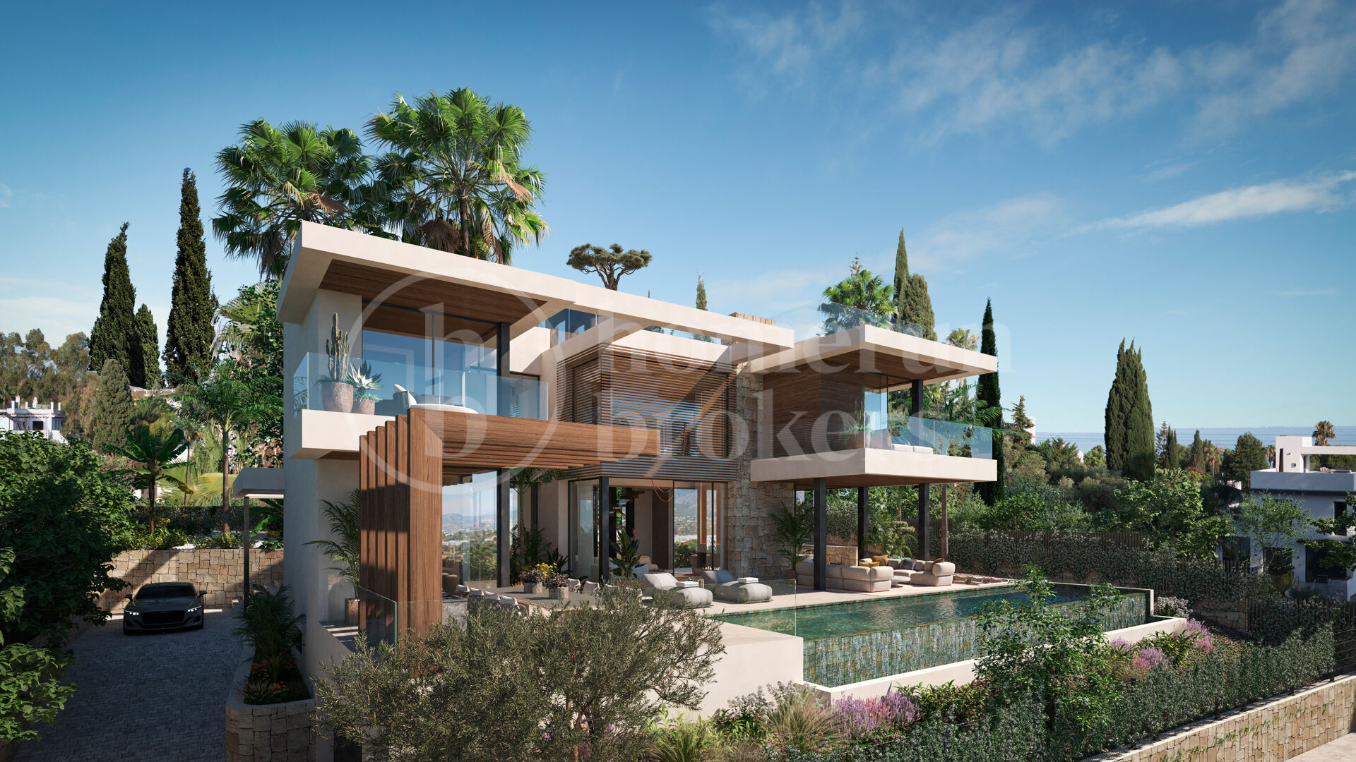 Plot La Carolina - Plot with Villa Project in La Carolina Marbella Golden Mile