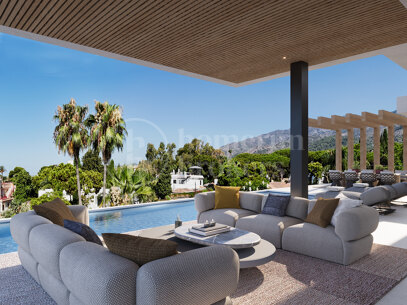 Plot La Carolina - Plot with Villa Project in La Carolina Marbella Golden Mile