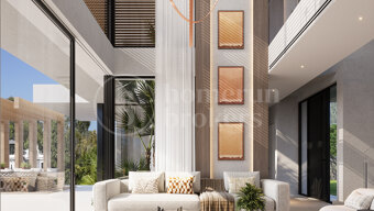 Plot La Carolina - Plot with Villa Project in La Carolina Marbella Golden Mile