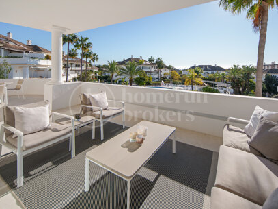 Monte Paraiso 2F - 3 säng duplex takvåning med havsutsikt Marbella