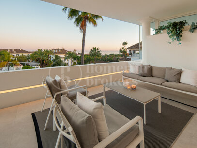Monte Paraiso 2F - 3 säng duplex takvåning med havsutsikt Marbella