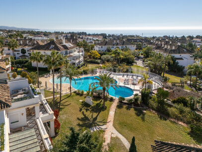 Monte Paraiso 2F - 3 säng duplex takvåning med havsutsikt Marbella