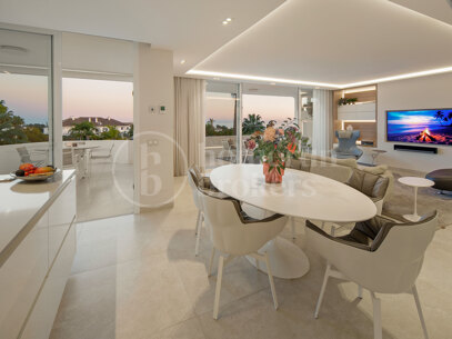 Monte Paraiso 2F - 3 säng duplex takvåning med havsutsikt Marbella