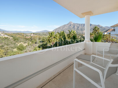 Monte Paraiso 2F - 3 säng duplex takvåning med havsutsikt Marbella