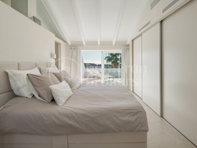 Monte Paraiso 2F - 3 säng duplex takvåning med havsutsikt Marbella