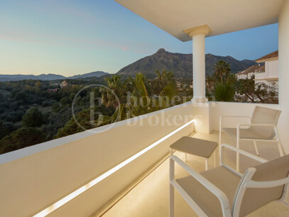 Monte Paraiso 2F - 3 säng duplex takvåning med havsutsikt Marbella