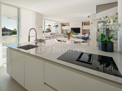 Monte Paraiso 2F - 3 säng duplex takvåning med havsutsikt Marbella
