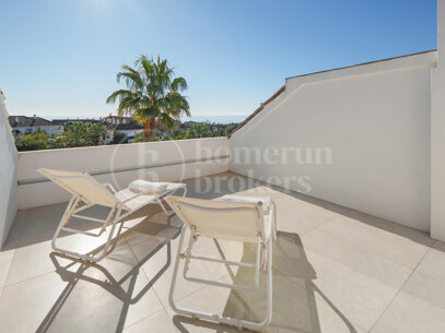 Monte Paraiso 2F - 3 säng duplex takvåning med havsutsikt Marbella