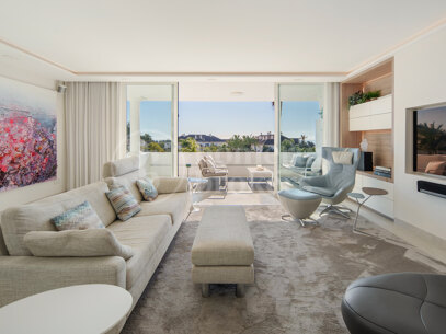 Monte Paraiso 2F - 3 säng duplex takvåning med havsutsikt Marbella
