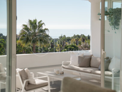Monte Paraiso 2F - 3 säng duplex takvåning med havsutsikt Marbella