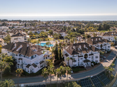 Monte Paraiso 2F - 3 säng duplex takvåning med havsutsikt Marbella