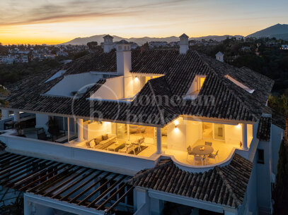 Monte Paraiso 2F - 3 säng duplex takvåning med havsutsikt Marbella