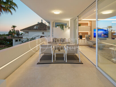 Monte Paraiso 2F - 3 säng duplex takvåning med havsutsikt Marbella