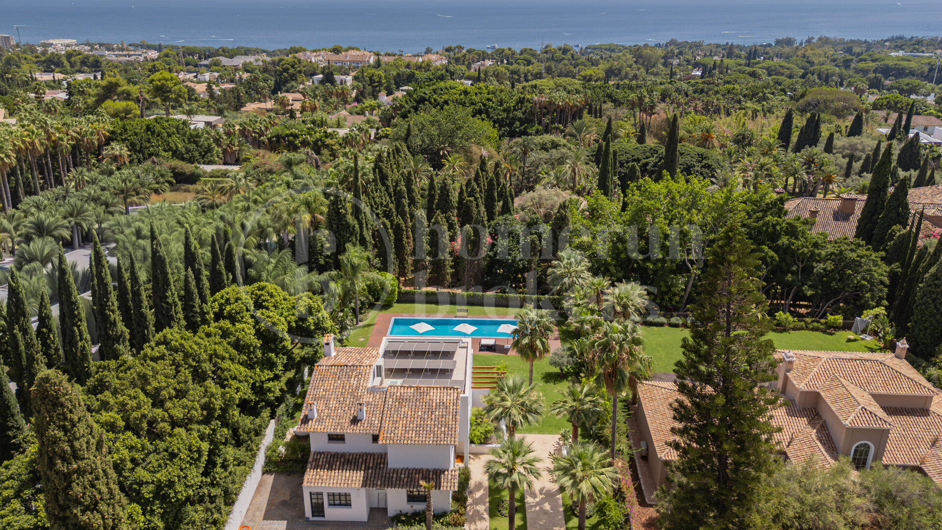 Renoverad andalusisk villa nära Marbellas Golden Mile