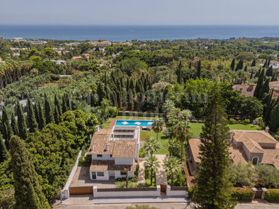 Renoverad andalusisk villa nära Marbellas Golden Mile