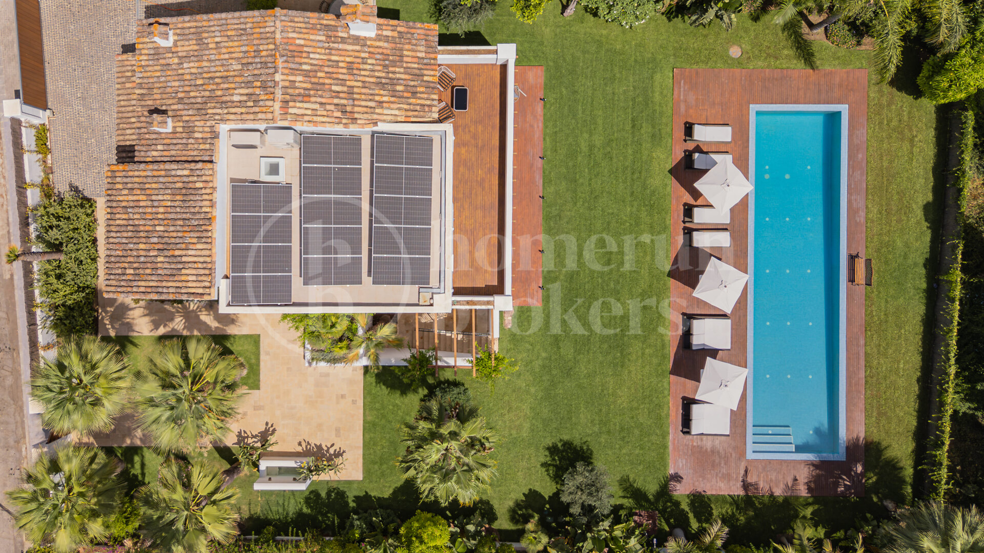Renoverad andalusisk villa nära Marbellas Golden Mile
