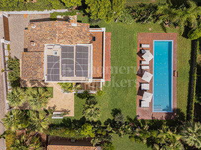 Renoverad andalusisk villa nära Marbellas Golden Mile