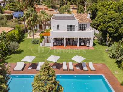 Renoverad andalusisk villa nära Marbellas Golden Mile