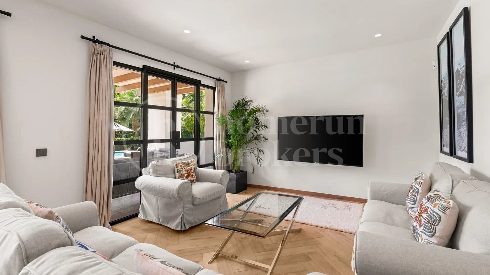 Renoverad andalusisk villa nära Marbellas Golden Mile