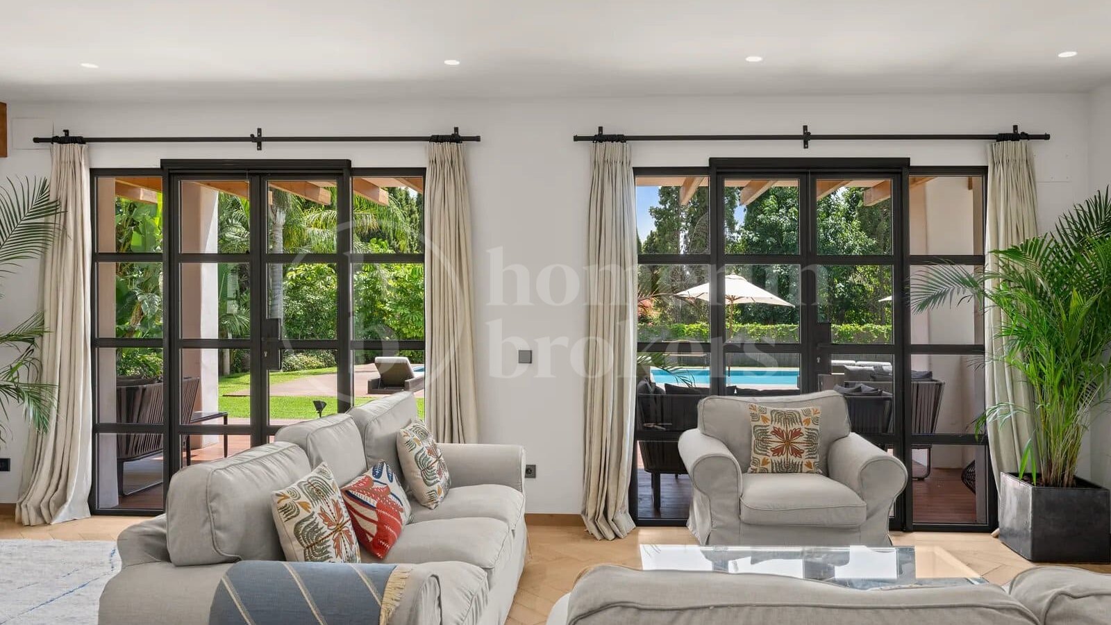 Renoverad andalusisk villa nära Marbellas Golden Mile