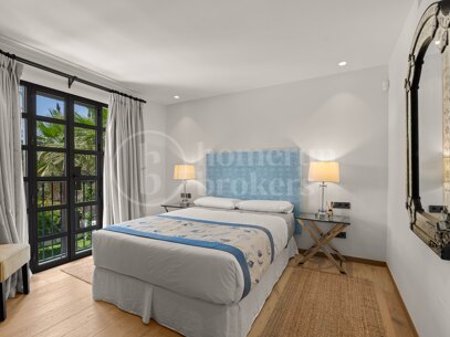 Renoverad andalusisk villa nära Marbellas Golden Mile