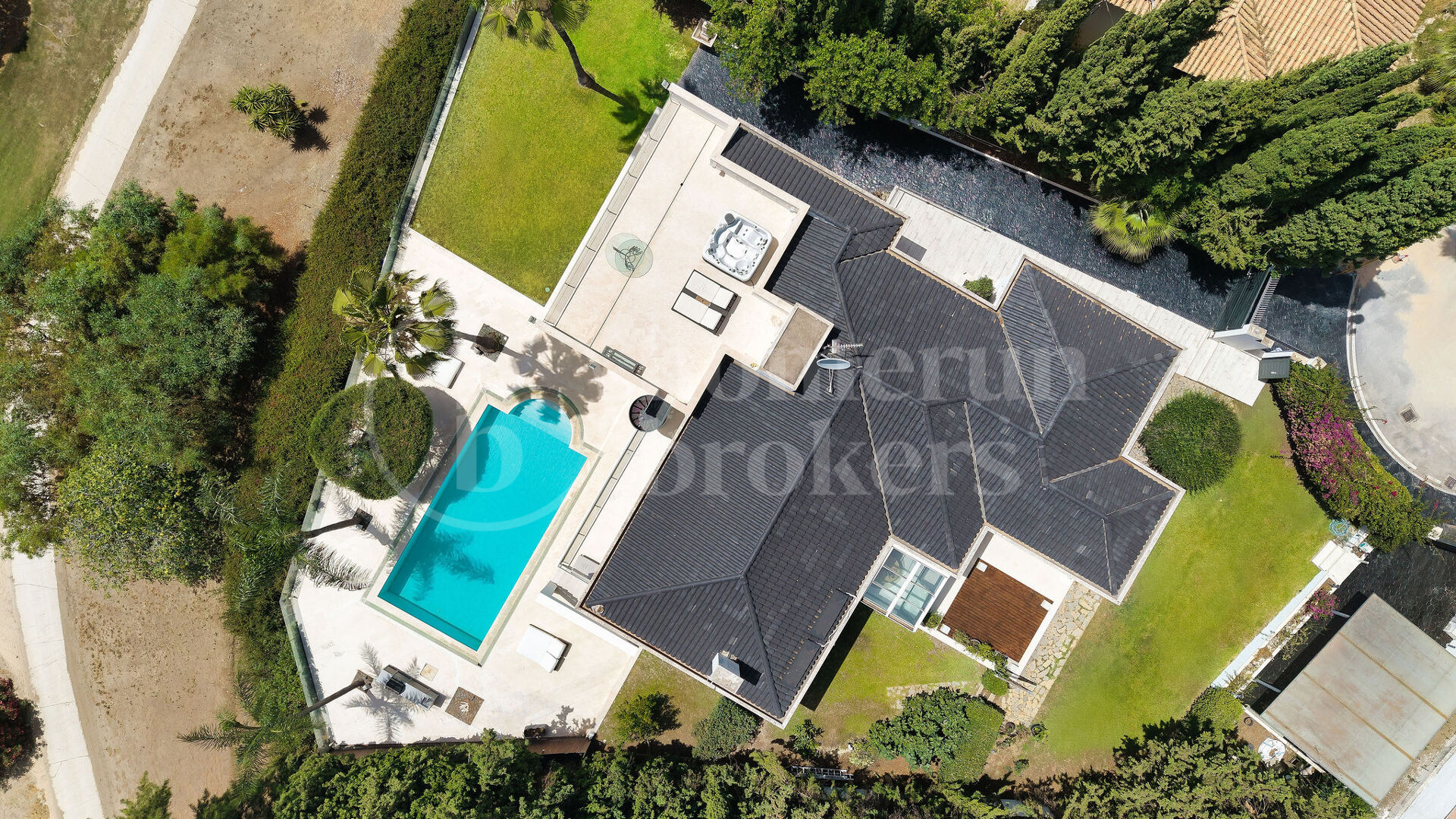 Villa Orion - Lyxvilla med 5 Sovrum i Första Linjen mot Golfbanan i Marbella