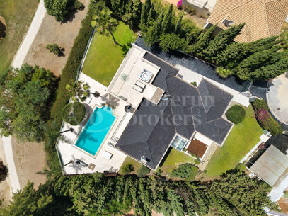 Villa Orion - Lyxvilla med 5 Sovrum i Första Linjen mot Golfbanan i Marbella