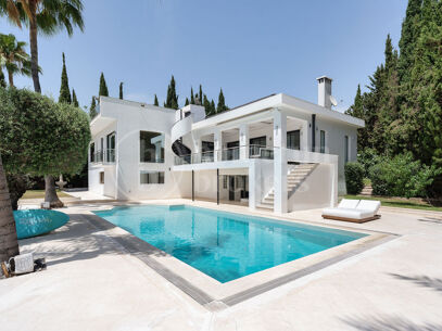 Villa Orion - Lyxvilla med 5 Sovrum i Första Linjen mot Golfbanan i Marbella