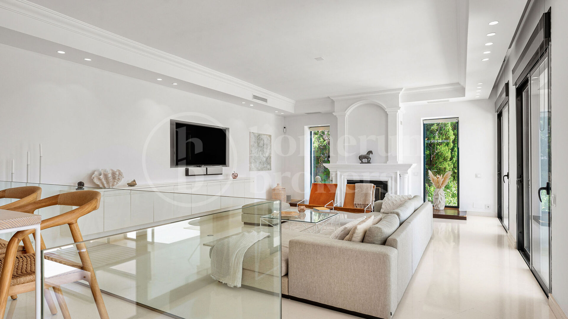 Villa Orion - Lyxvilla med 5 Sovrum i Första Linjen mot Golfbanan i Marbella