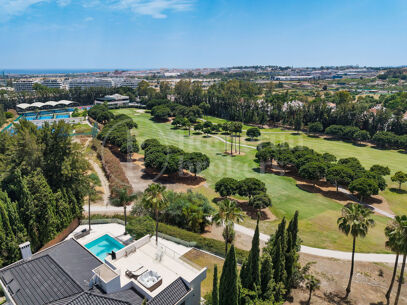 Villa Orion - Lyxvilla med 5 Sovrum i Första Linjen mot Golfbanan i Marbella