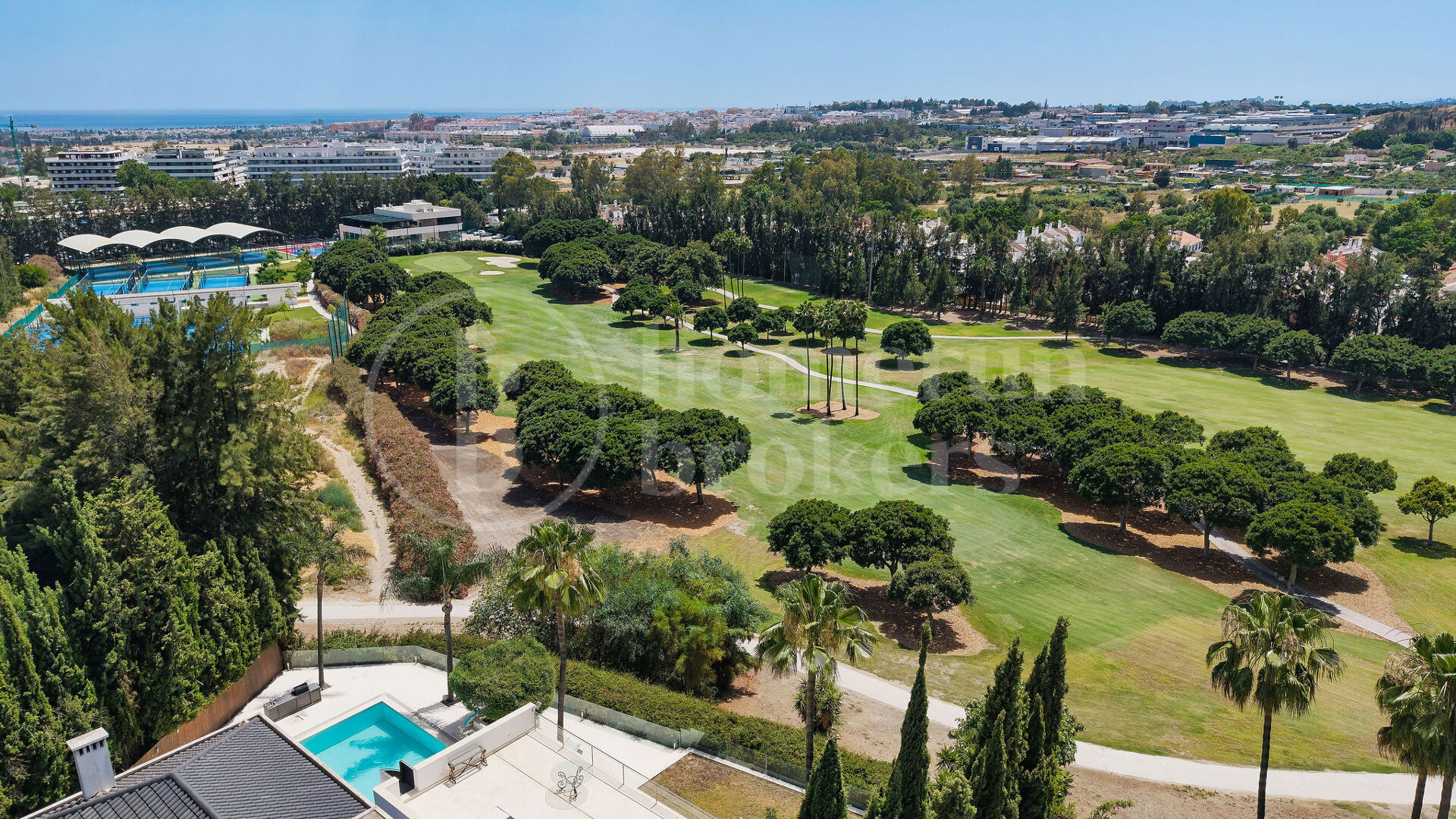 Villa Orion - Lyxvilla med 5 Sovrum i Första Linjen mot Golfbanan i Marbella