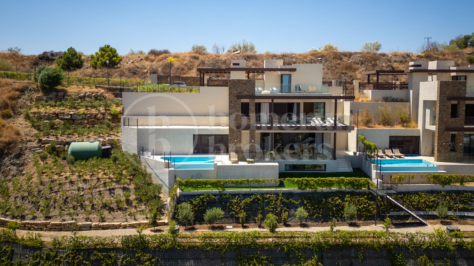 Casa Enea, modern villa med panoramautsikt i Be Lagom