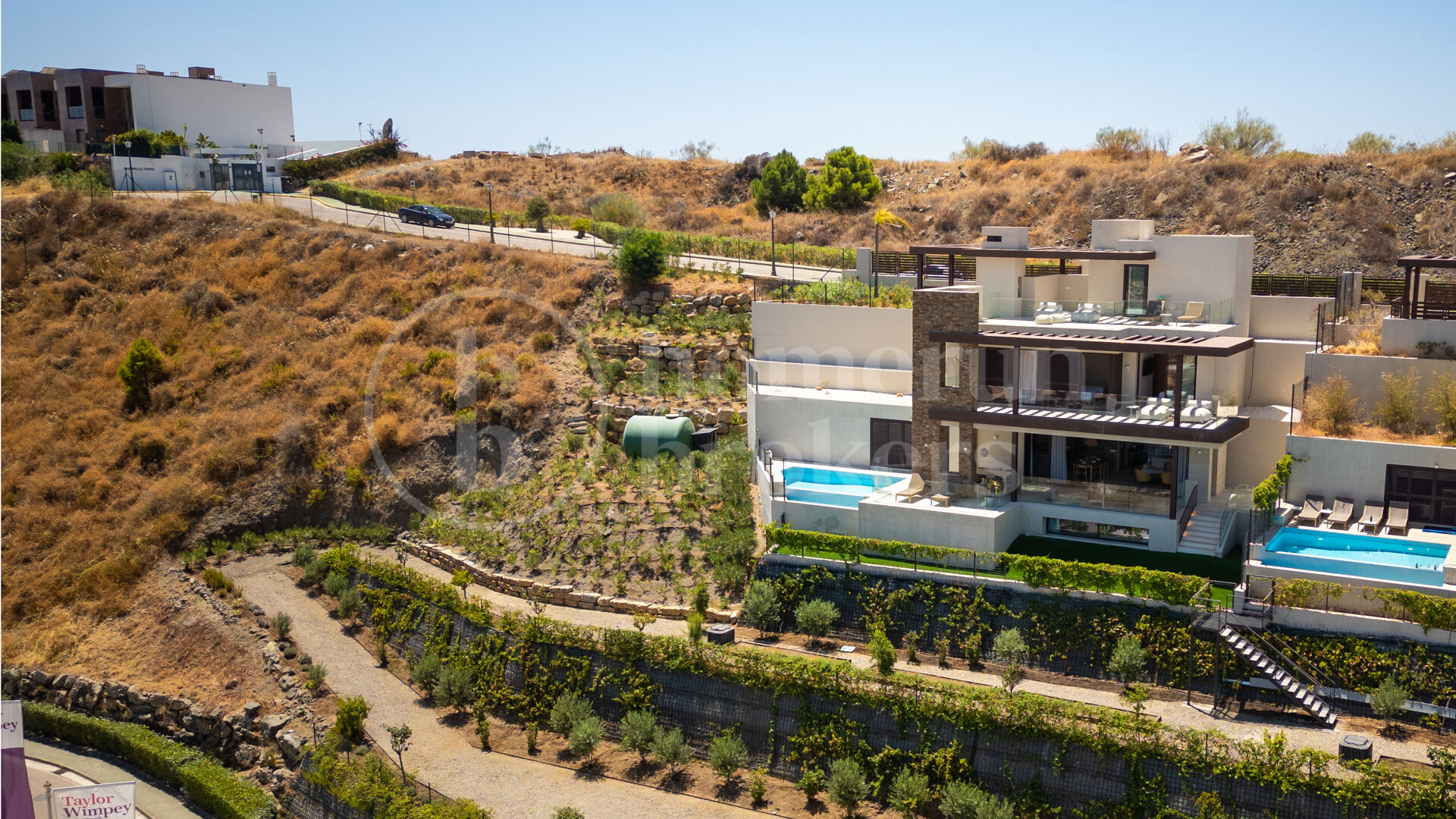 Casa Enea, modern villa med panoramautsikt i Be Lagom