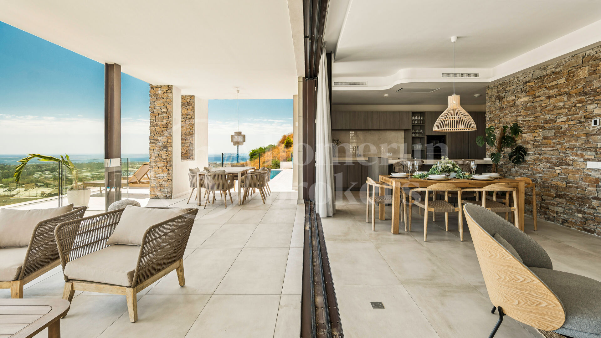 Casa Enea, modern villa med panoramautsikt i Be Lagom